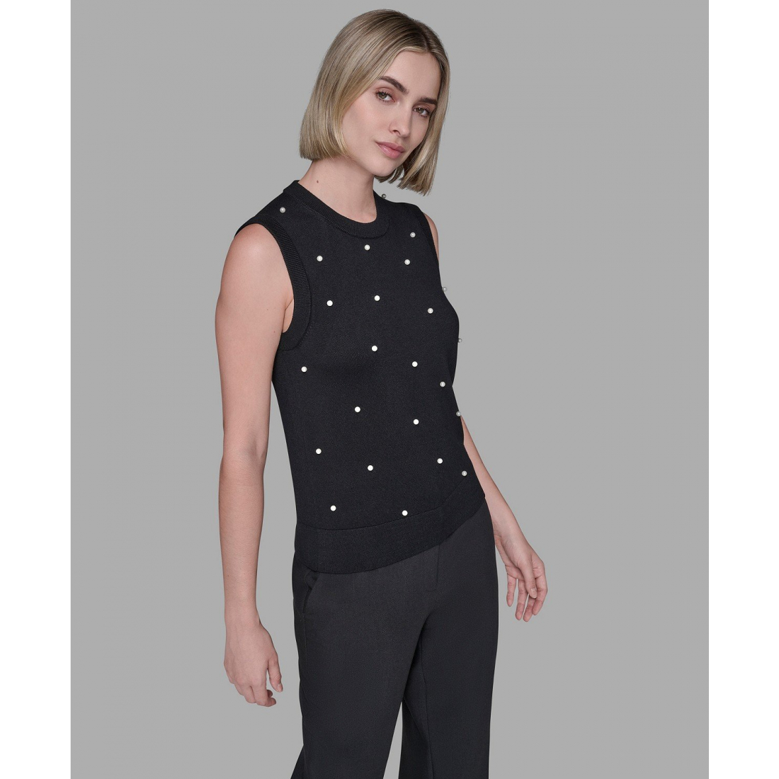 'Round Neck Top' pour Femmes