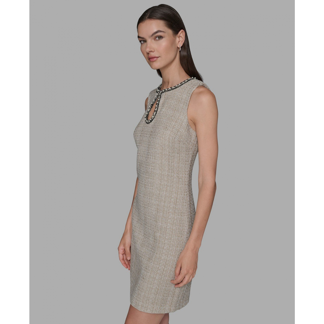 'Crewneck Shift Dress' pour Femmes