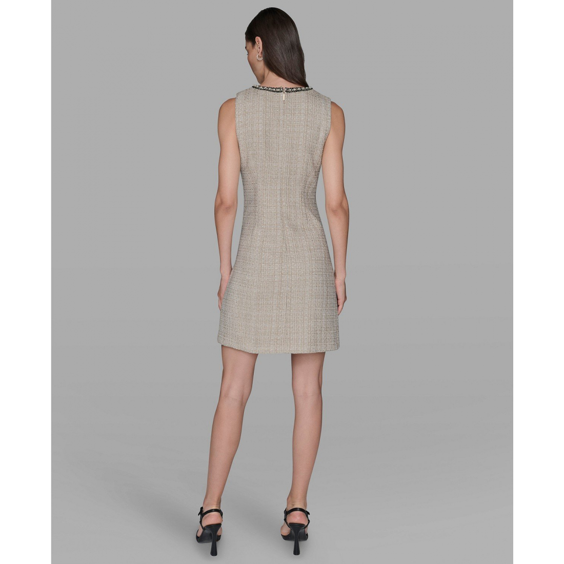 'Crewneck Shift Dress' pour Femmes