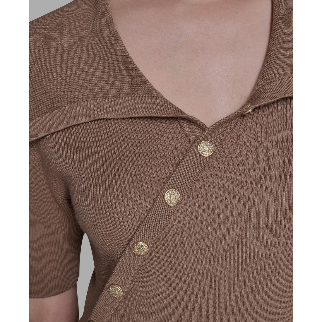 'Ribbed Bodycon Dress' pour Femmes