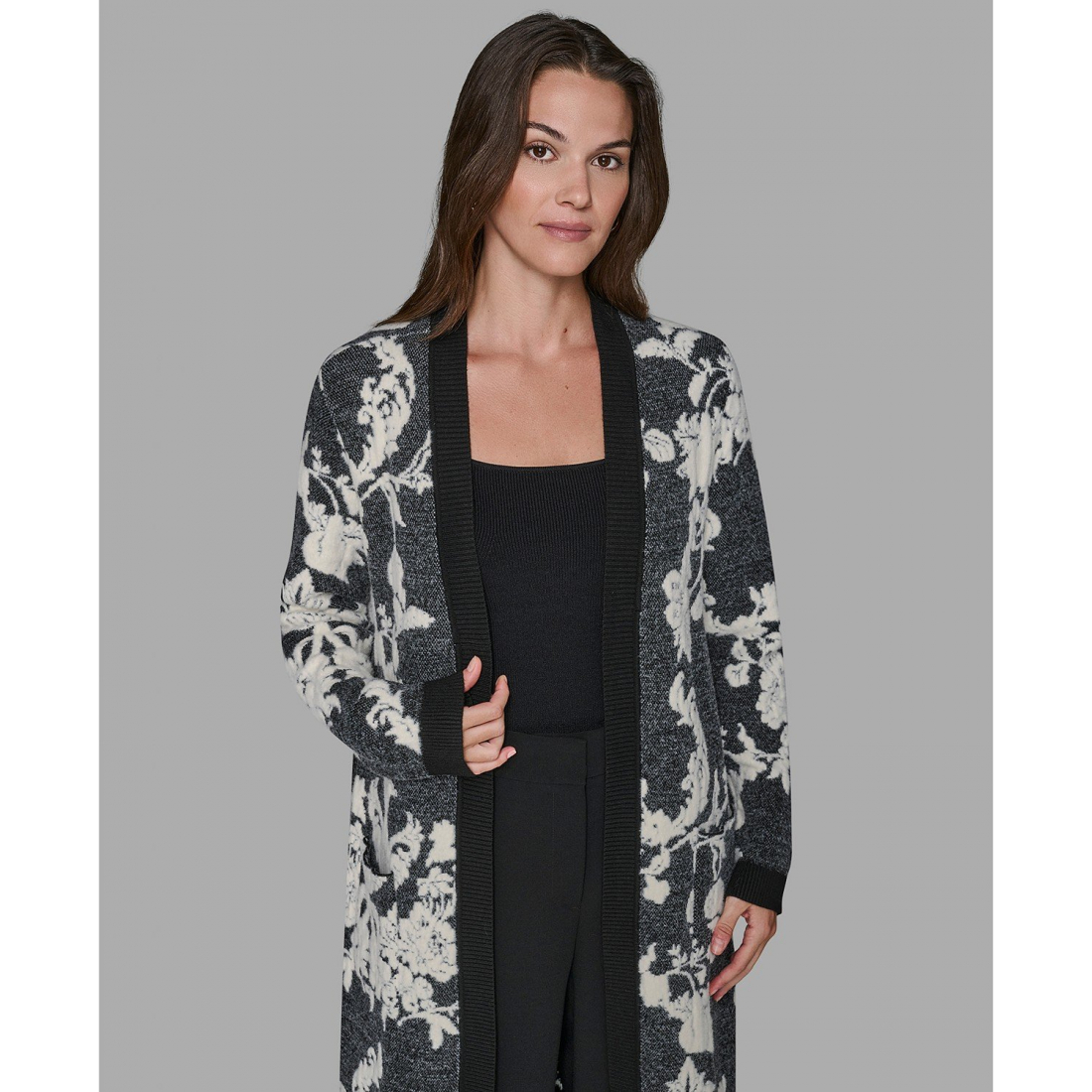 'Long Sleeves Cardigan Sweater' pour Femmes