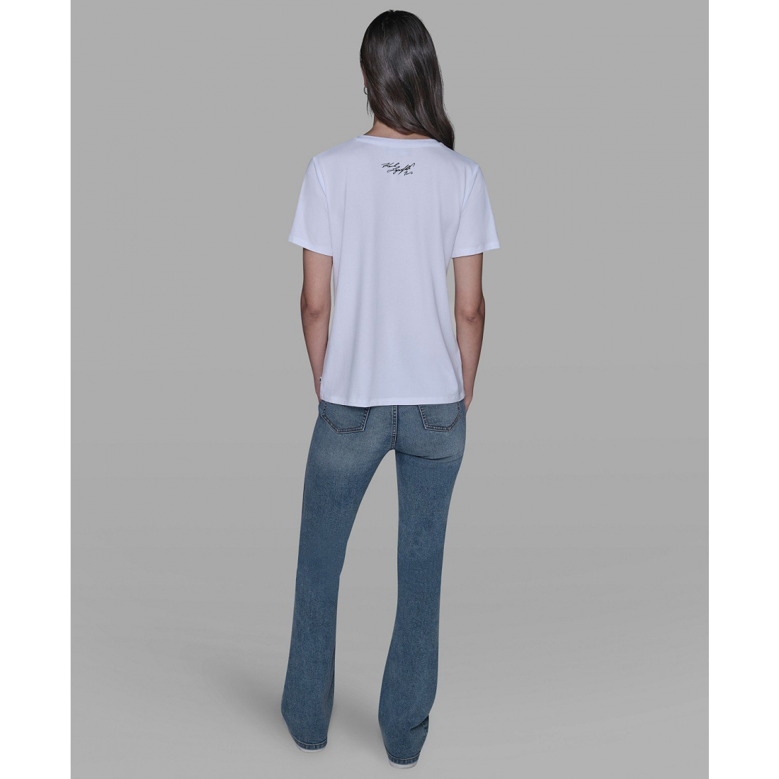 'Zip-Shoulder T-Shirt' pour Femmes