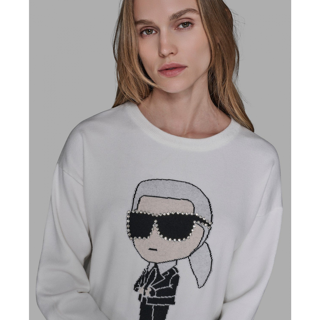 'Kool Karl Crewneck Sweater' pour Femmes