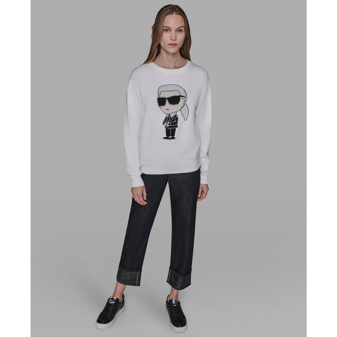 'Kool Karl Crewneck Sweater' pour Femmes