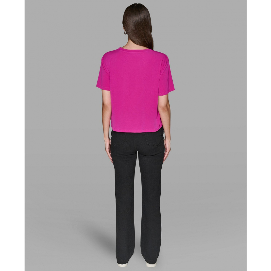 'Crewneck Embellished Top' pour Femmes