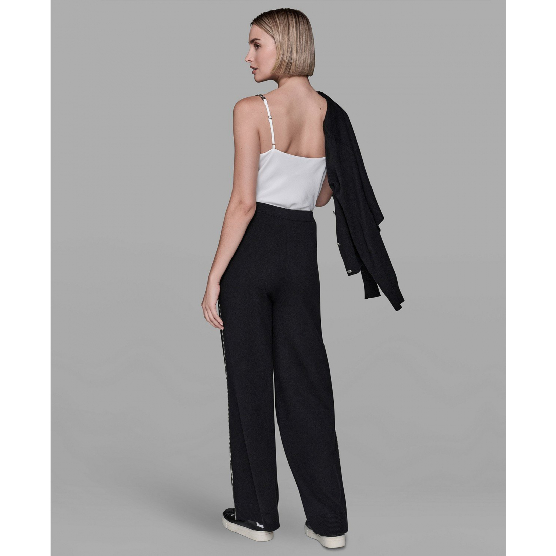 'Embellished Pull-On Pants' pour Femmes