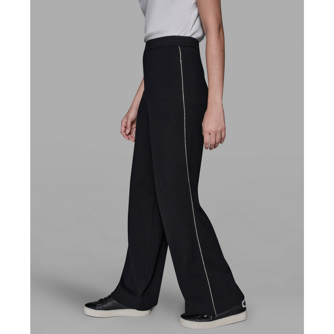 'Embellished Pull-On Pants' pour Femmes