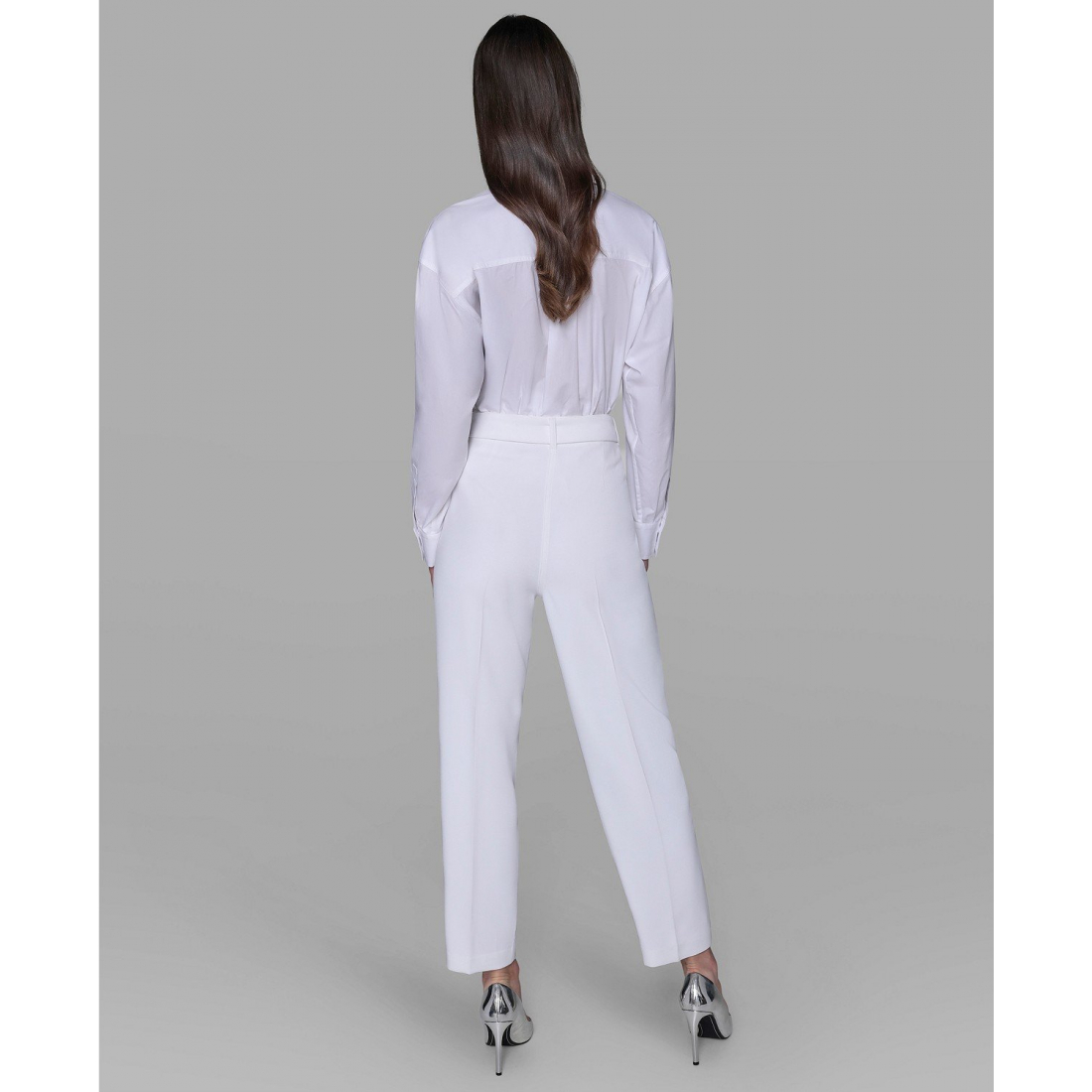 'Embellished Belt Pants' pour Femmes