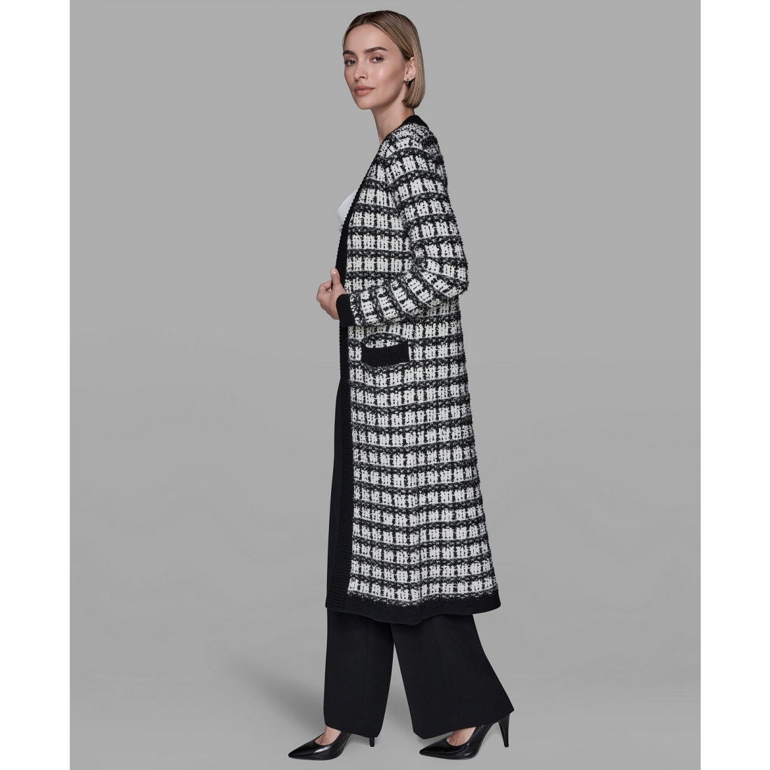 'Duster Long Sleeve Cardigan Sweater' pour Femmes