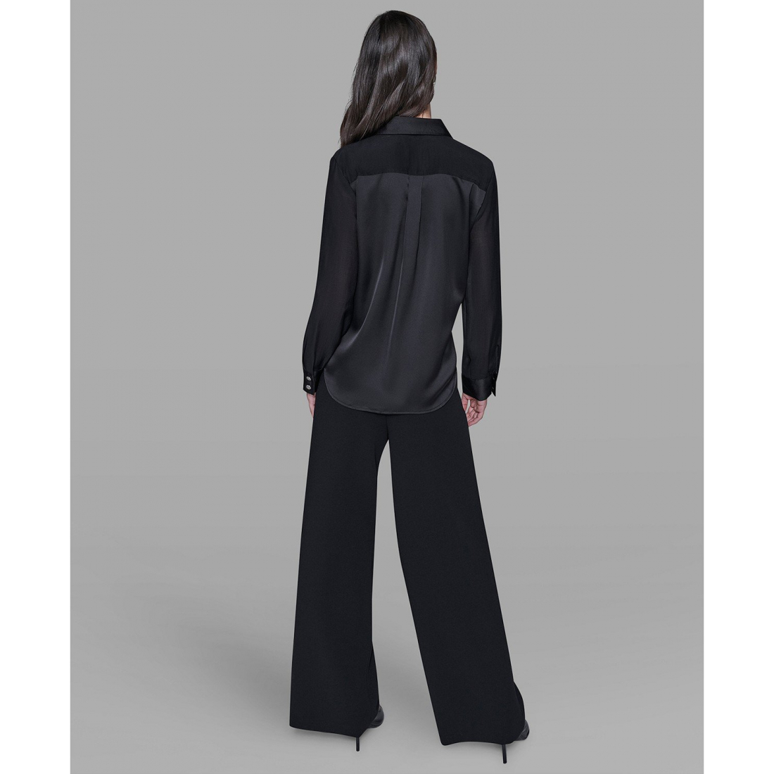 'Collar Sequin Detail Top' pour Femmes