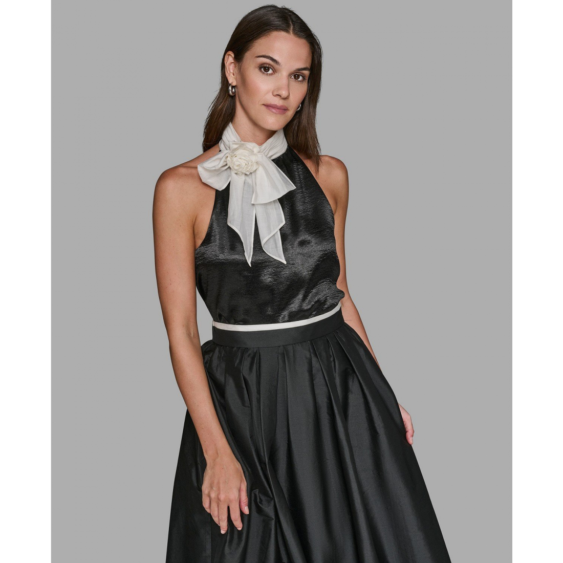 'Halter Bow Neck Top' pour Femmes