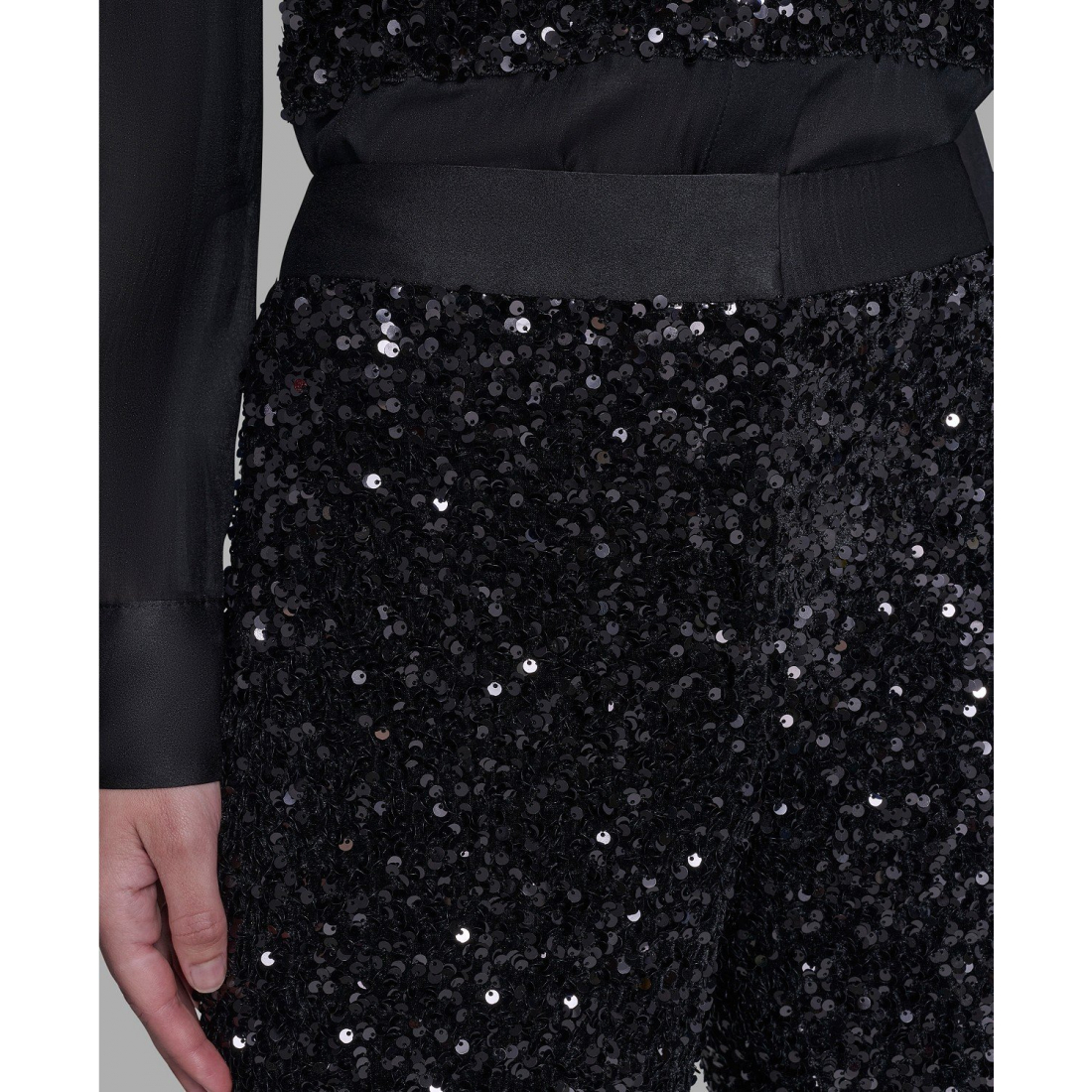 'Sequin Detail Pants' pour Femmes