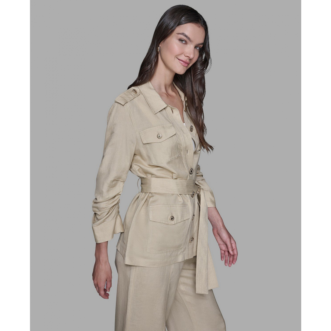 'Belted Jacket' pour Femmes