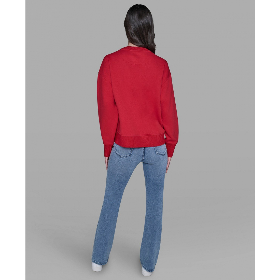 'Embellished Long Sleeve Sweatshirt' pour Femmes