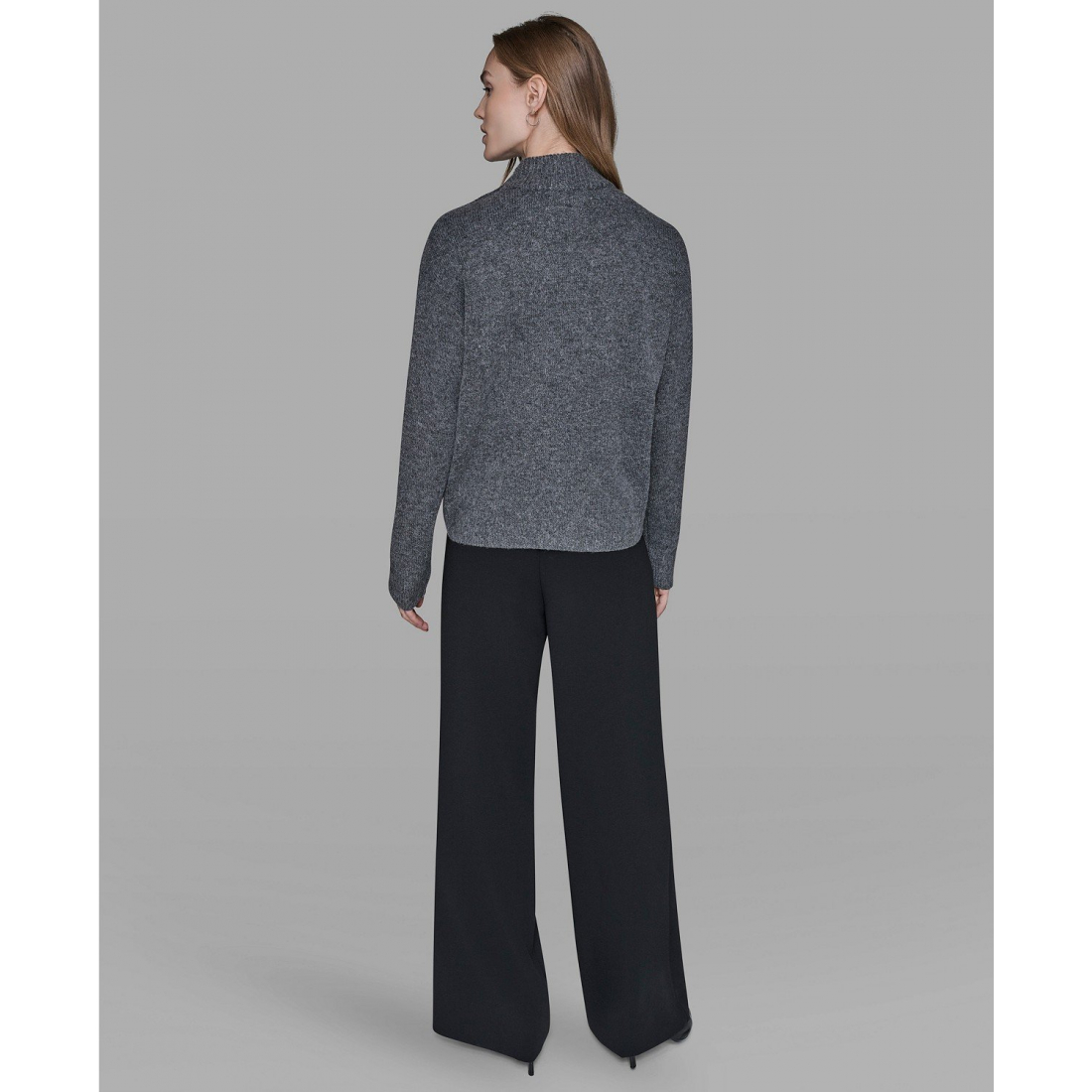 Pull 'Button Shoulder Long Sleeve' pour Femmes