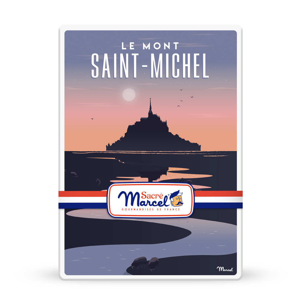 Boîte Métal “Mont-Saint-Michel” | Sacré Marcel