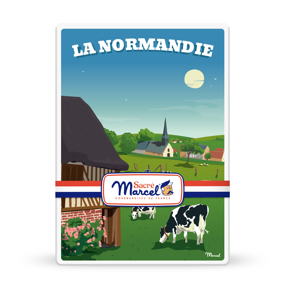 “Normandy Countryside” Metal Box | Sacré Marcel