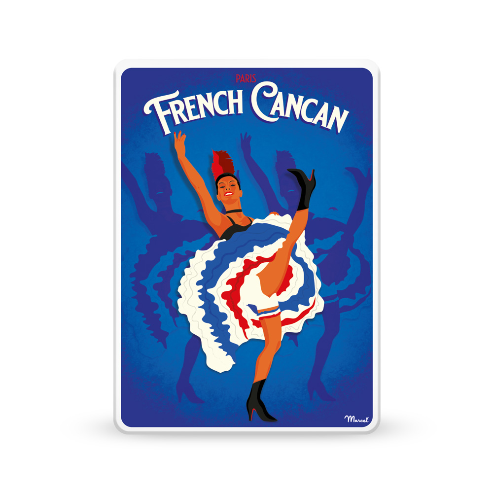 “French Cancan” Metal Box | Sacré Marcel