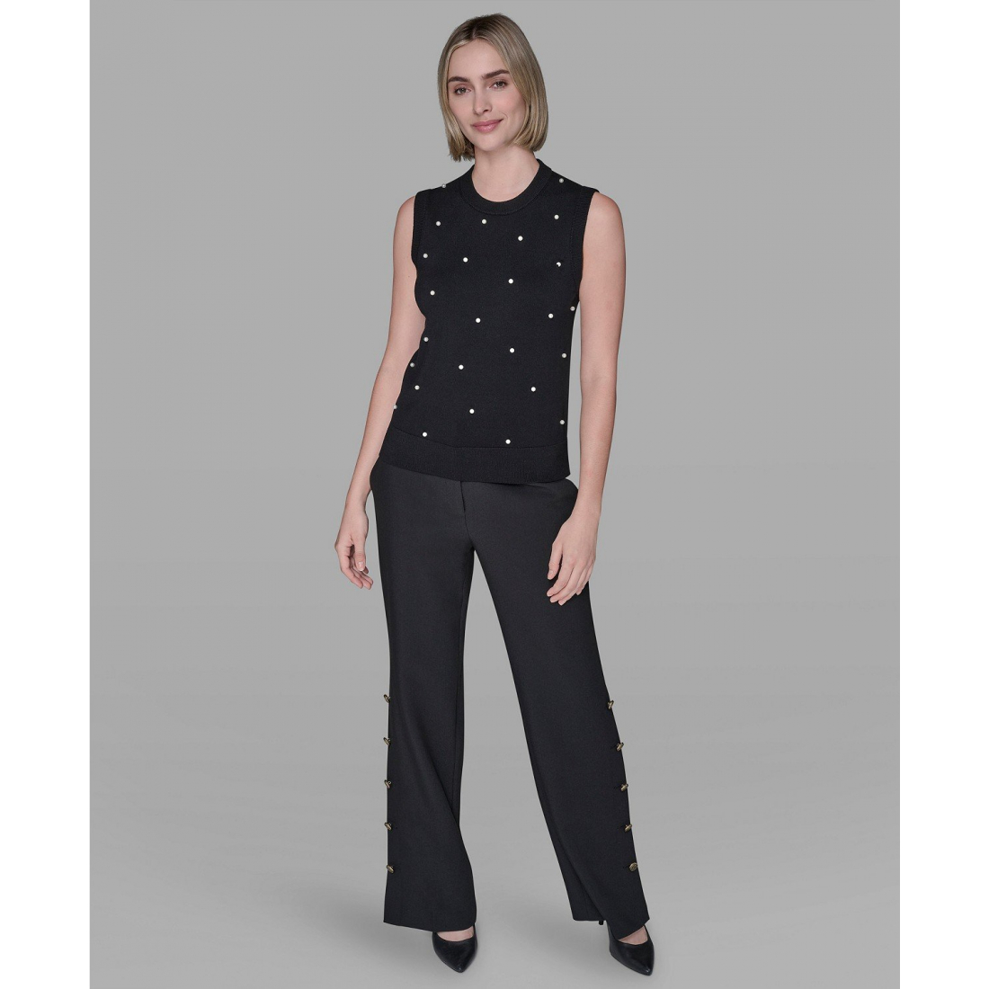 'Round Neck Top' pour Femmes