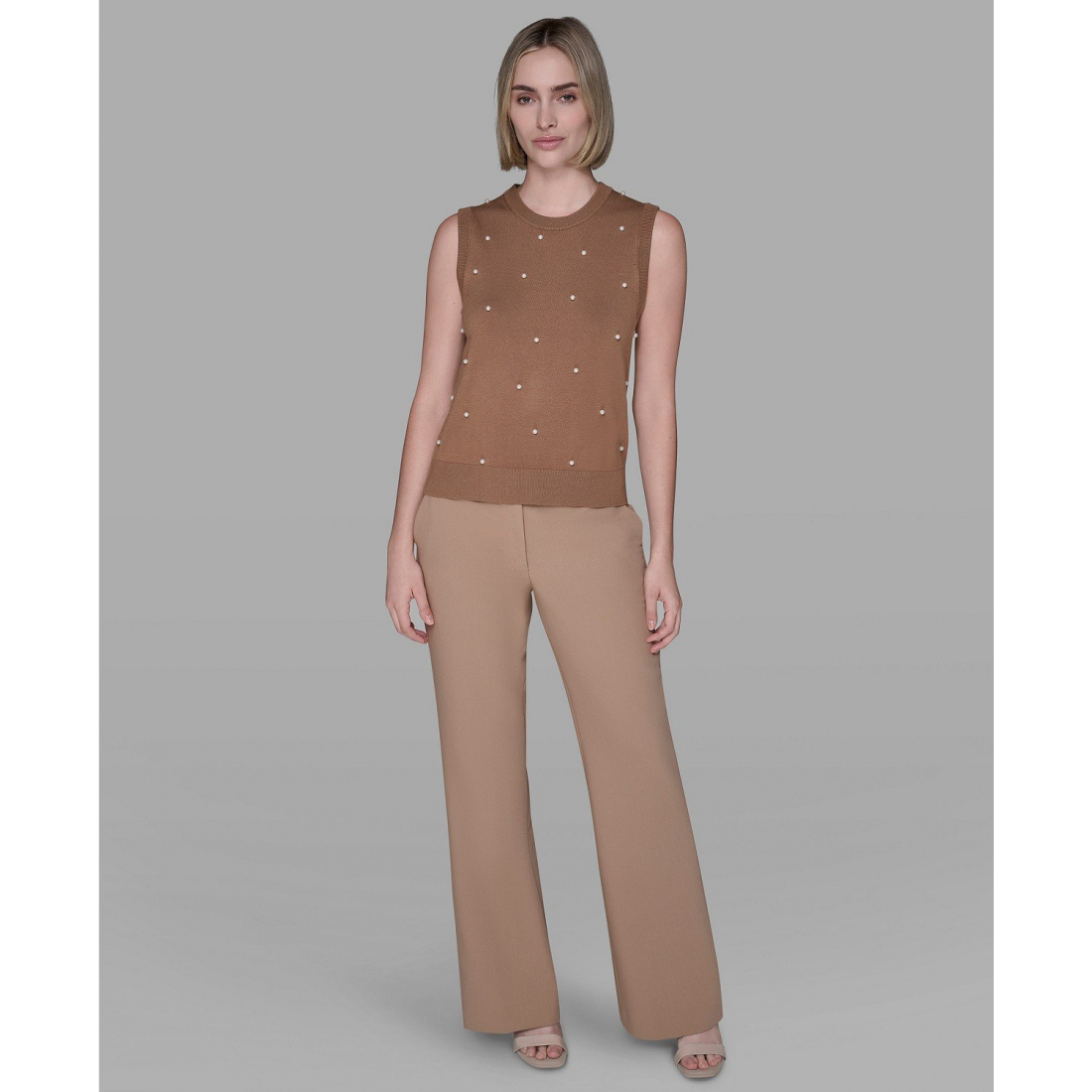 'Round Neck Top' pour Femmes