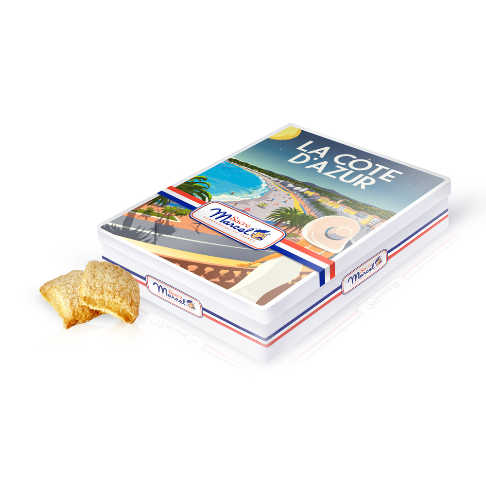 Boîte Métal “Côte D’Azur”| Sacré Marcel