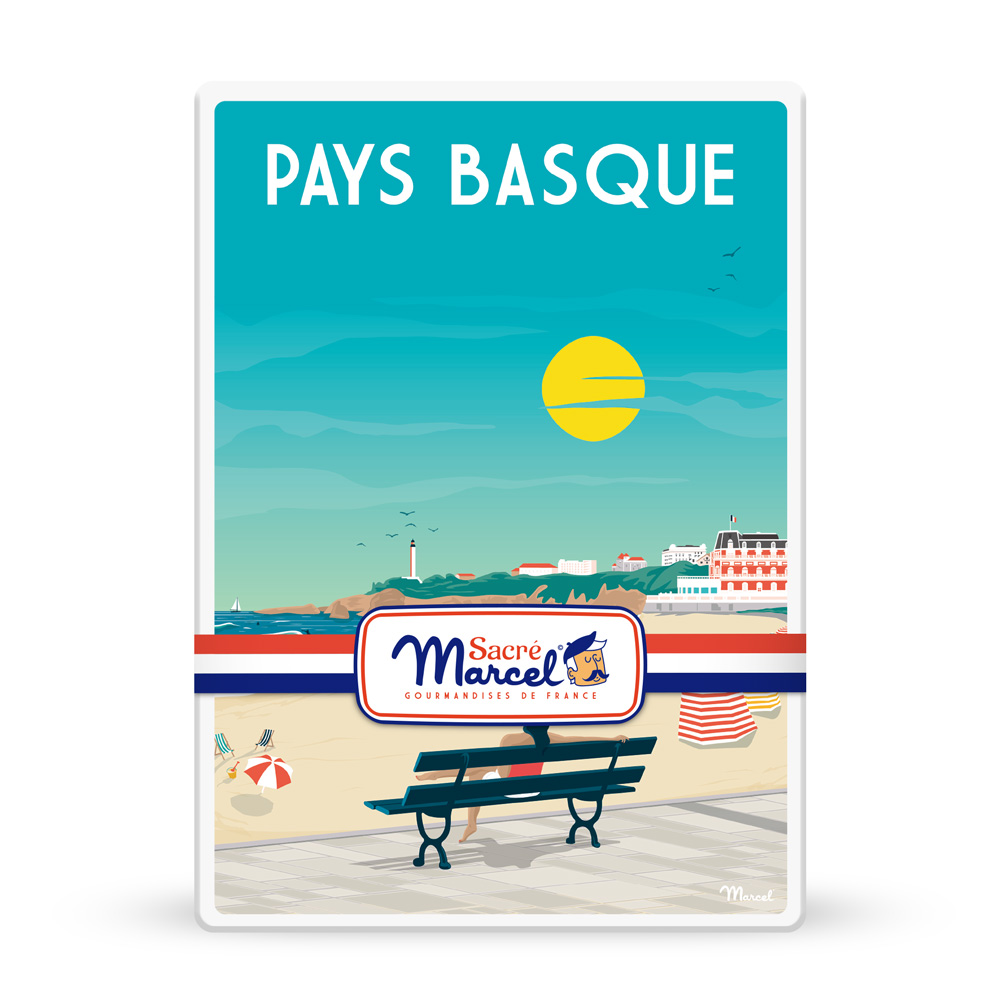 Boîte Métal “Pays Basque”| Sacré Marcel