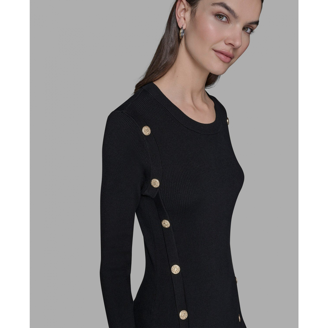 'Long Sleeves Bodycon Dress' pour Femmes