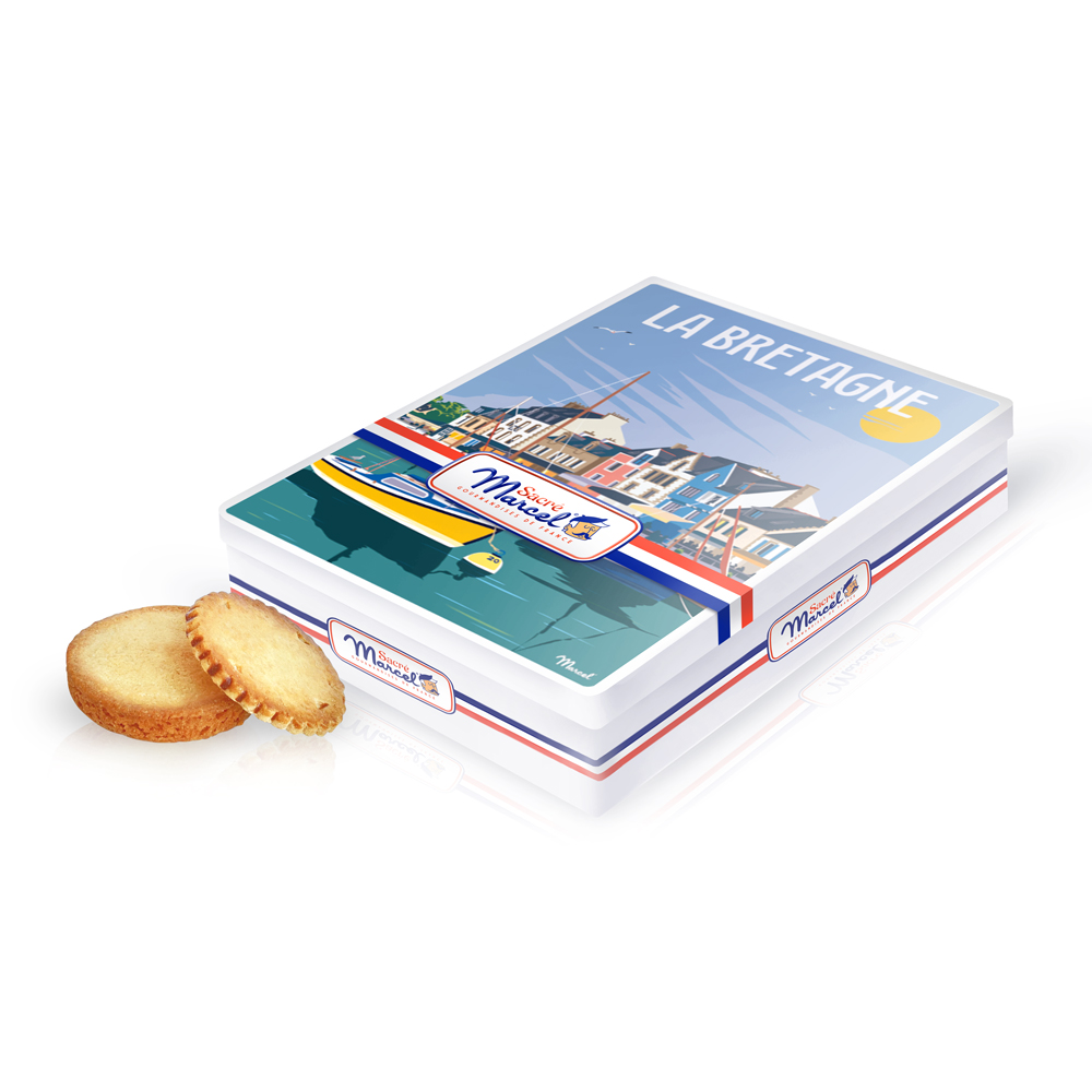 “Port Of Brittany” Metal Box | Sacré Marcel