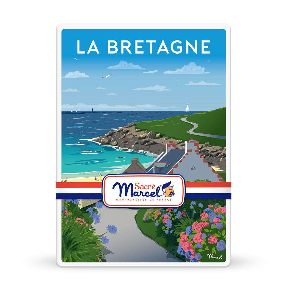 Boîte Métal “Côte Bretonne” | Sacré Marcel