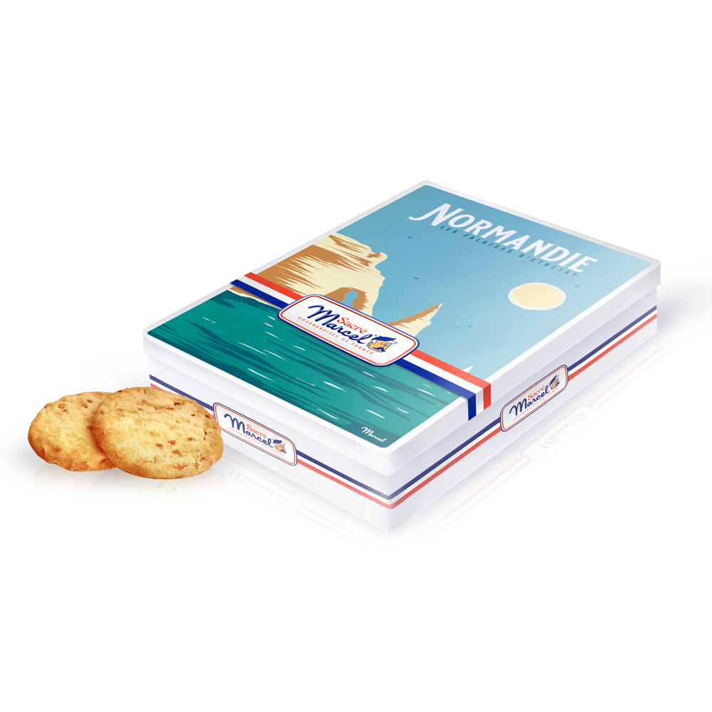 Boîte Métal “Falaise De Normandie” | Sacré Marcel