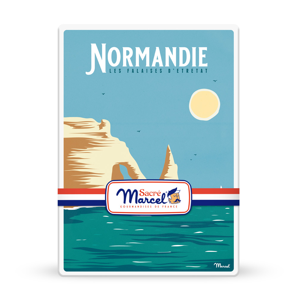 Boîte Métal “Falaise De Normandie” | Sacré Marcel