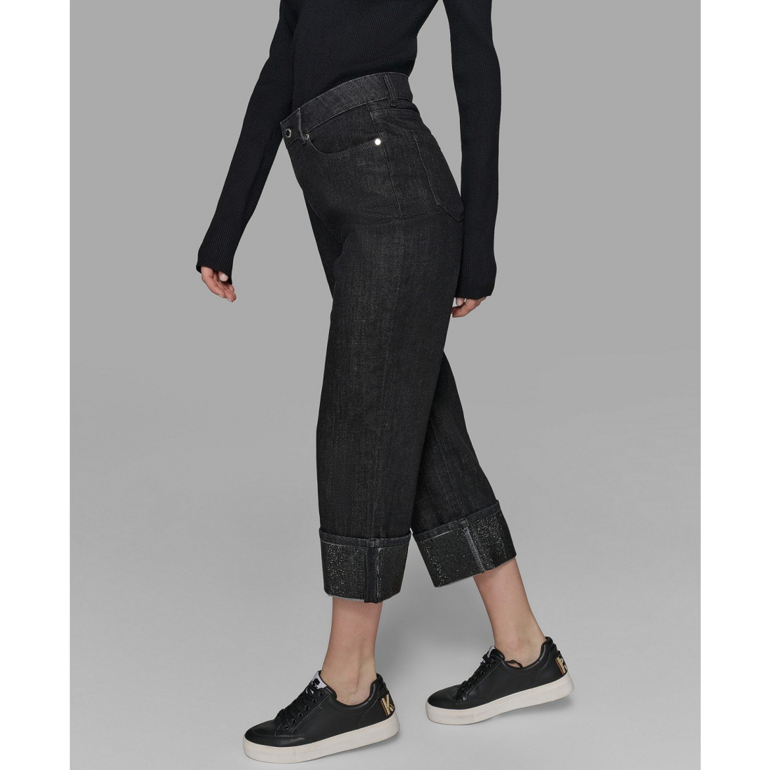 'Crystal Cuff Jeans' pour Femmes