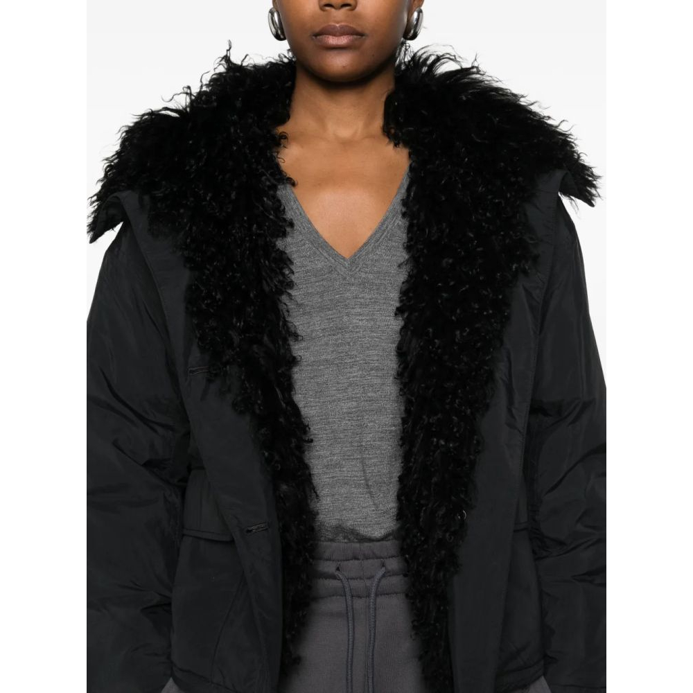 Veste 'Faux Fur-Trim Hooded' pour Femmes