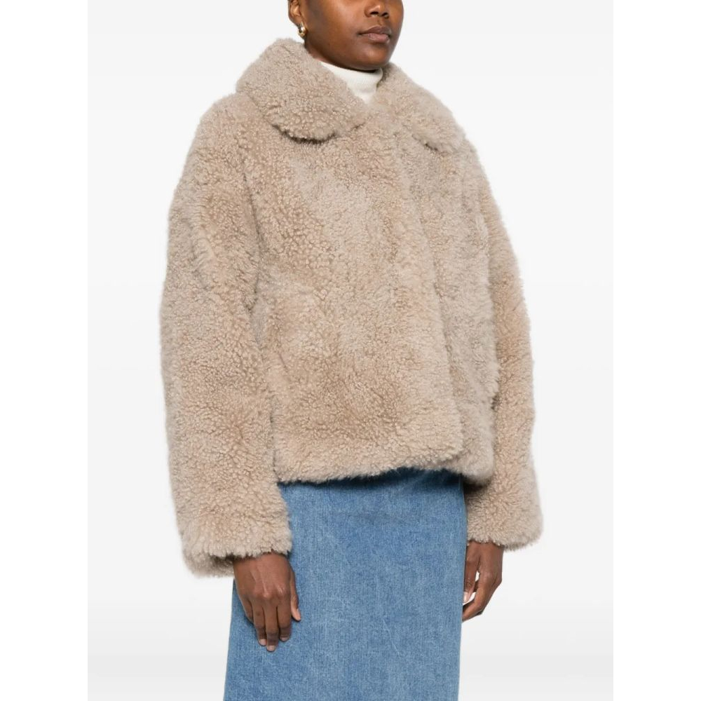 Veste 'Teddy-Collared' pour Femmes