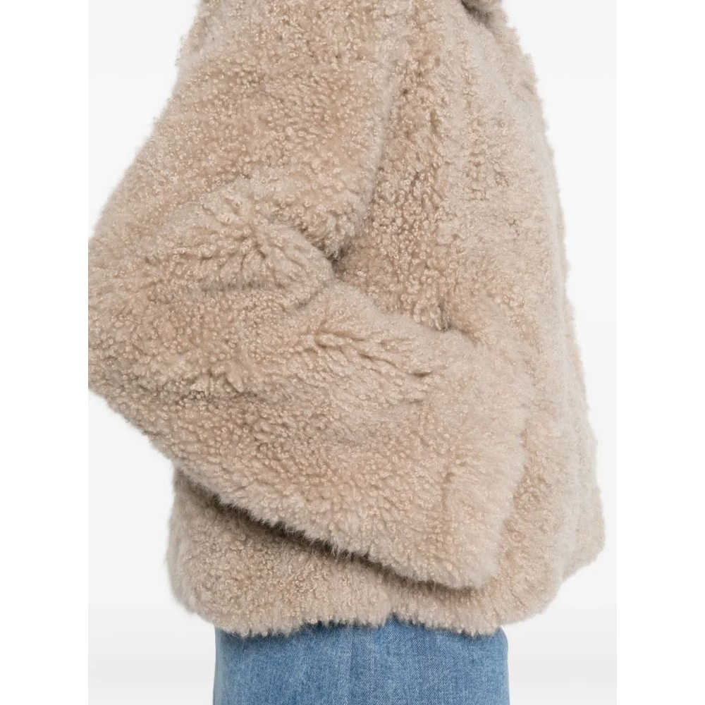 Veste 'Teddy-Collared' pour Femmes