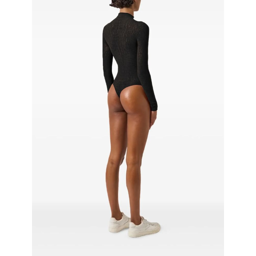Women's 'Net-Pattern' Bodysuit