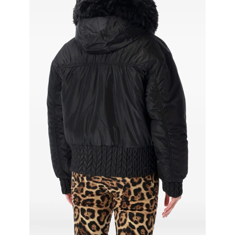 Manteau 'Faux-Fur Hooded' pour Femmes