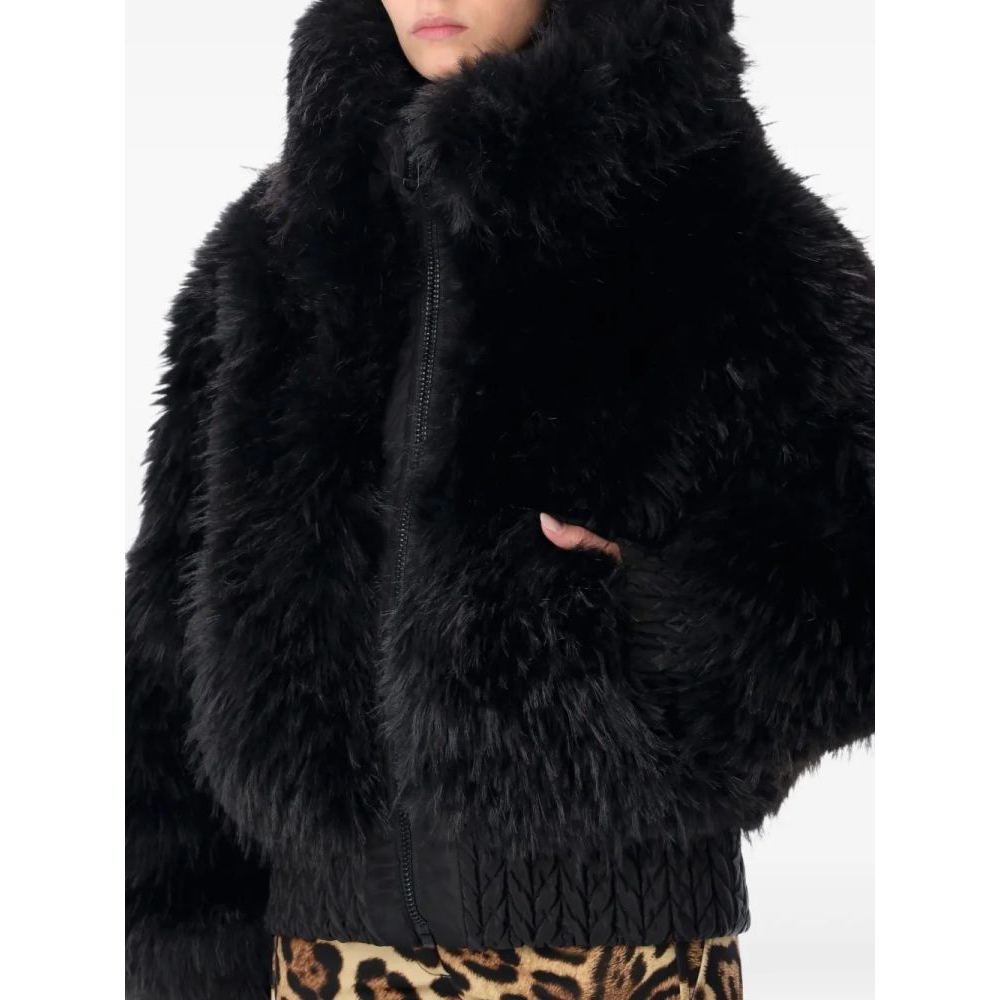Manteau 'Faux-Fur Hooded' pour Femmes