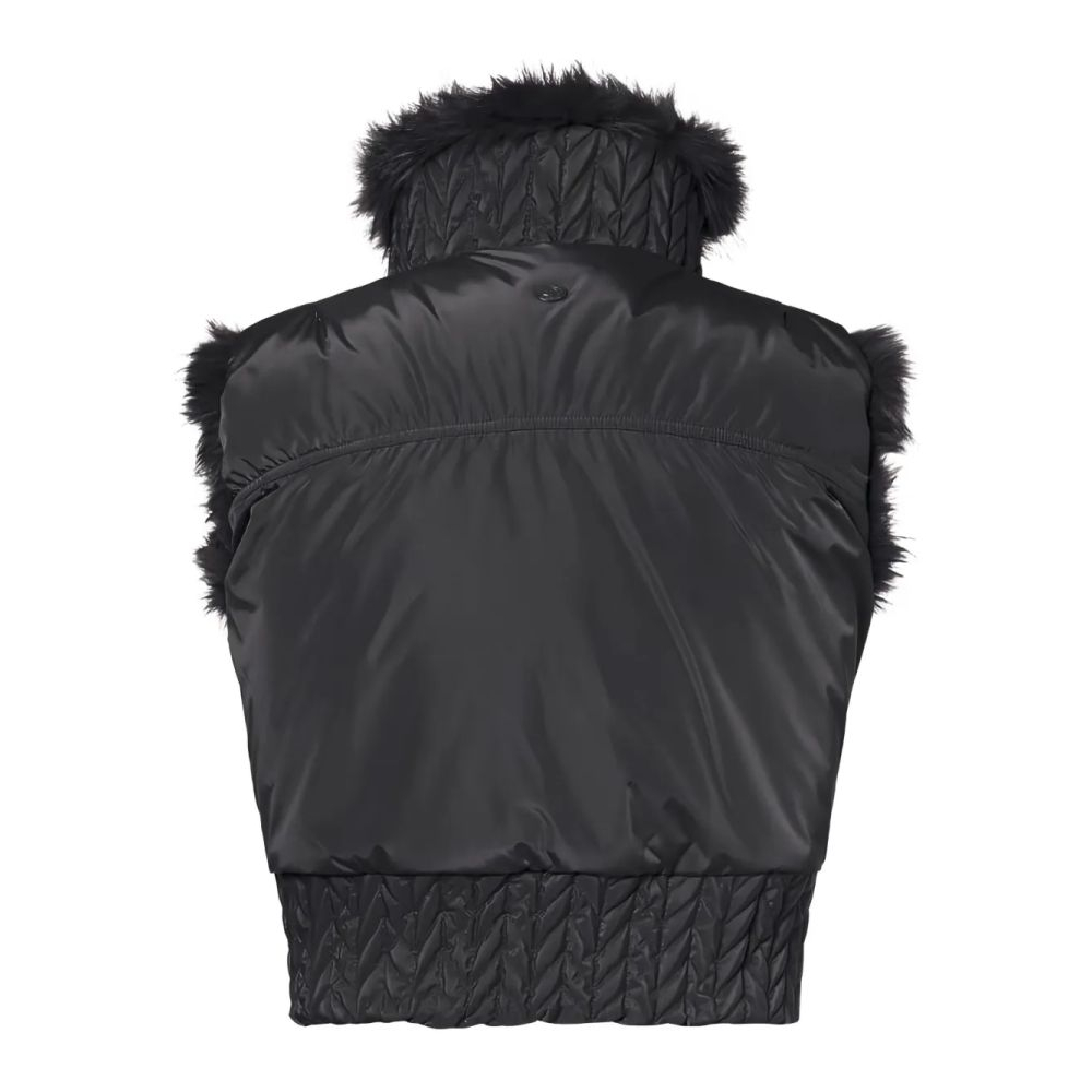Gilet 'Yara Reversible Faux-Fur Hooded' pour Femmes