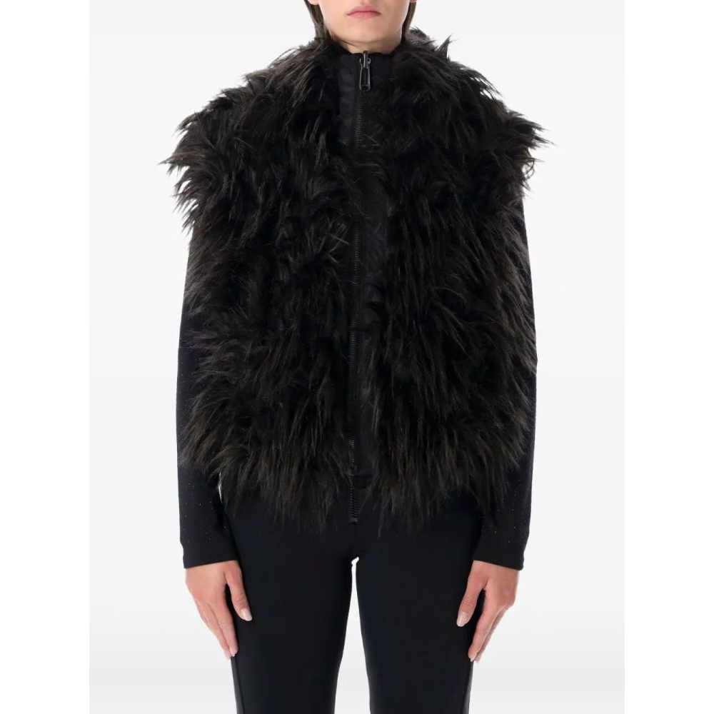 Gilet 'Faux-Fur Hooded' pour Femmes