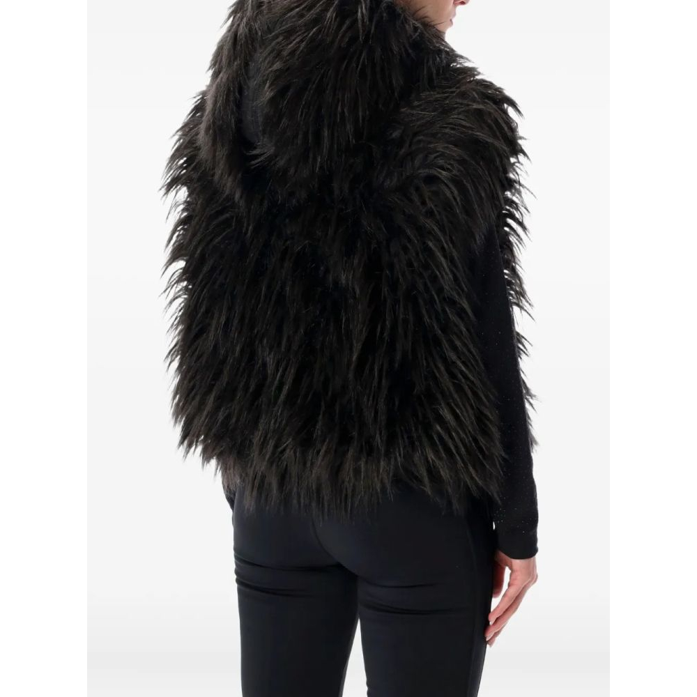 Gilet 'Faux-Fur Hooded' pour Femmes
