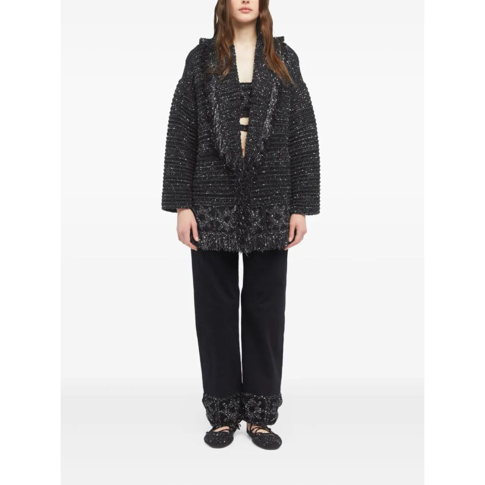 Cardigan 'City Lights Fringed' pour Femmes