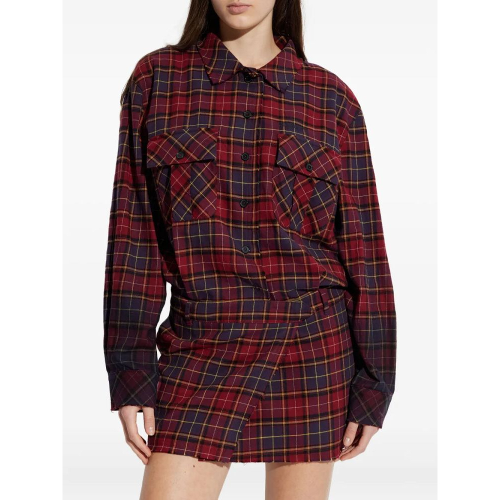 Robe T-shirt 'Checked' pour Femmes