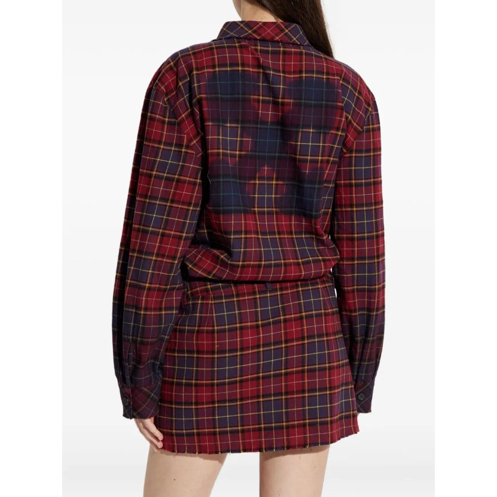 Robe T-shirt 'Checked' pour Femmes