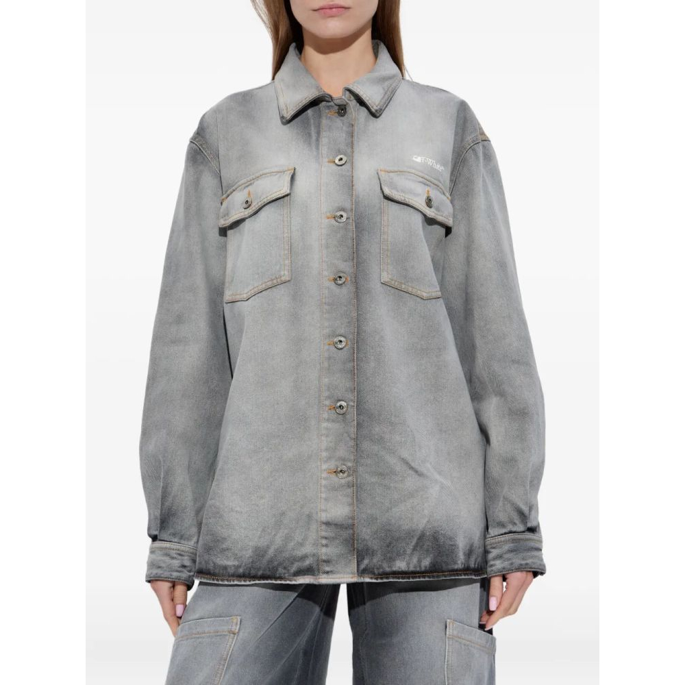 Chemise en Jean 'X Virgil Abloh' pour Femmes