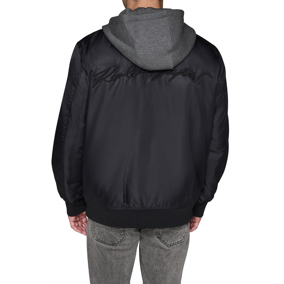 'Full Zip Bomber Jacket' pour Hommes