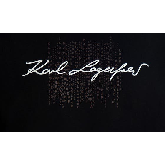 'Printed Signature Graphic T-Shirt' pour Hommes