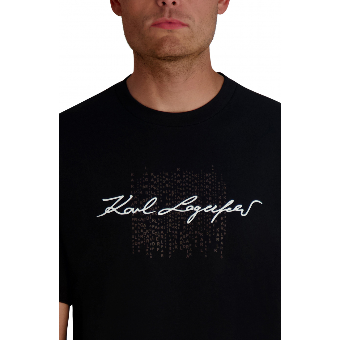 'Printed Signature Graphic T-Shirt' pour Hommes