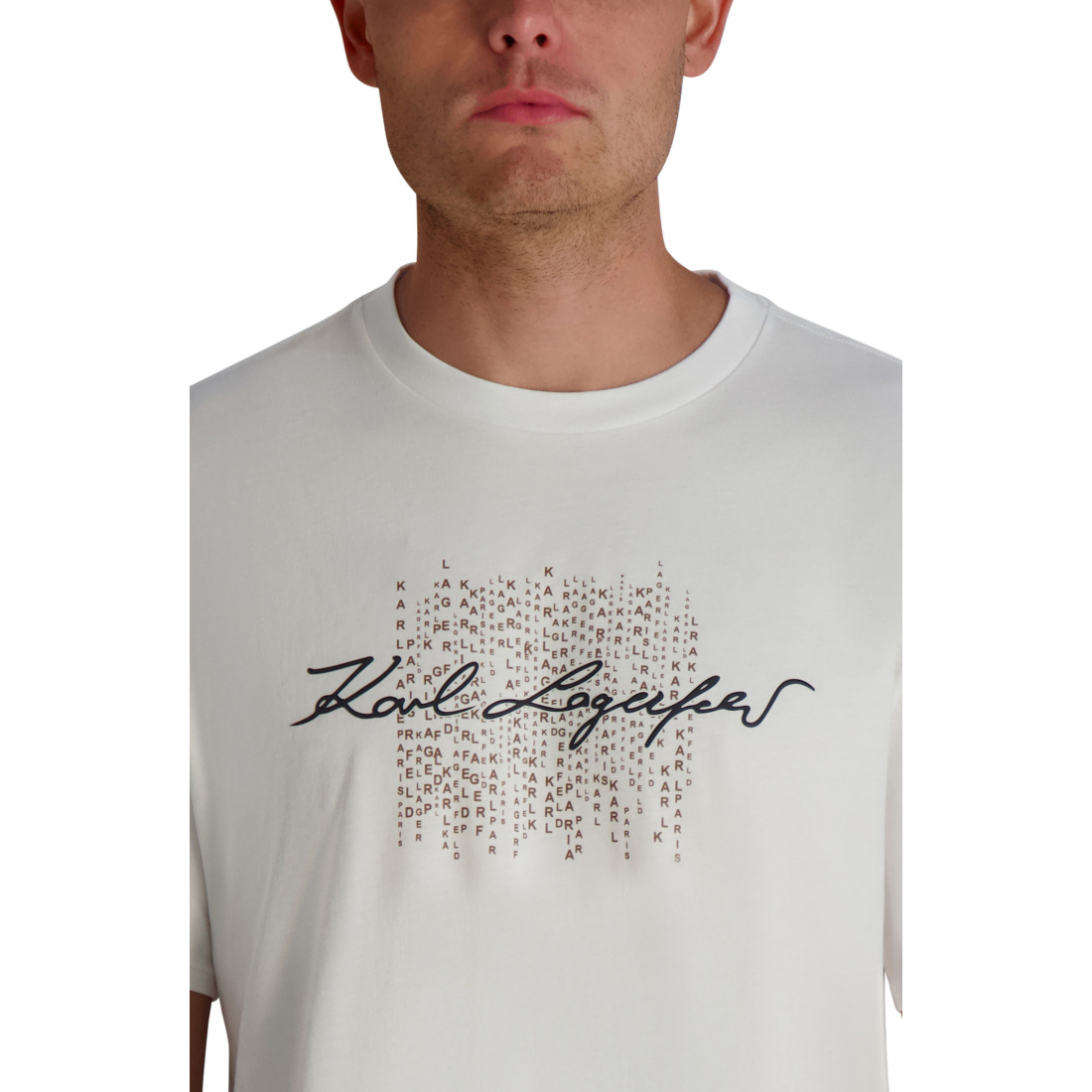 'Printed Signature Graphic T-Shirt' pour Hommes