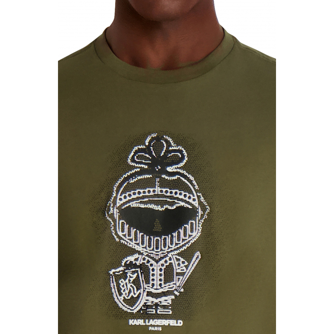 'Digital Armor Karl Cotton Graphic T-Shirt' pour Hommes